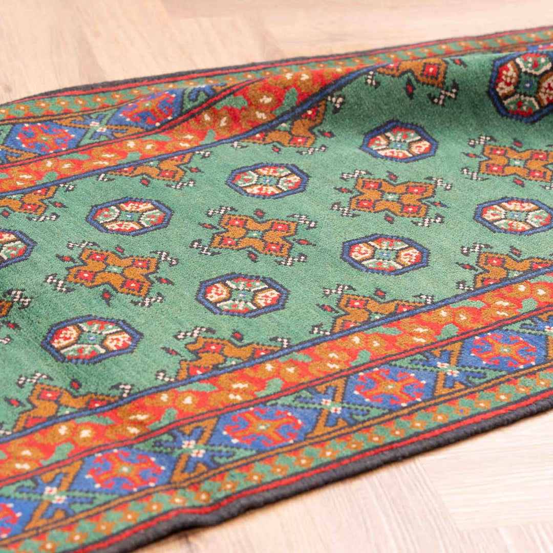 שטיח  אפגני בוכרה 00 ירוק 200*83