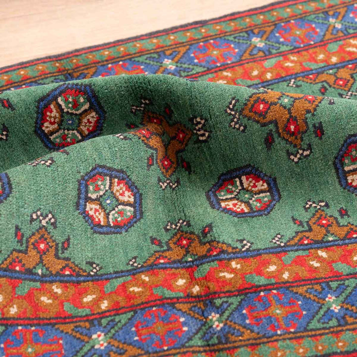 שטיח  אפגני בוכרה 00 ירוק 200*83