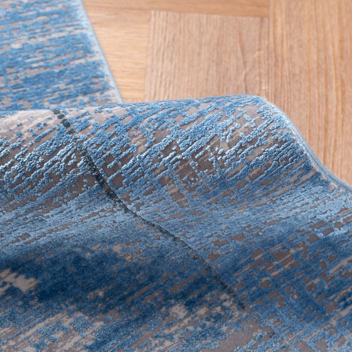 שטיח נול בוטיק 30 כחול ראנר | Nool boutique