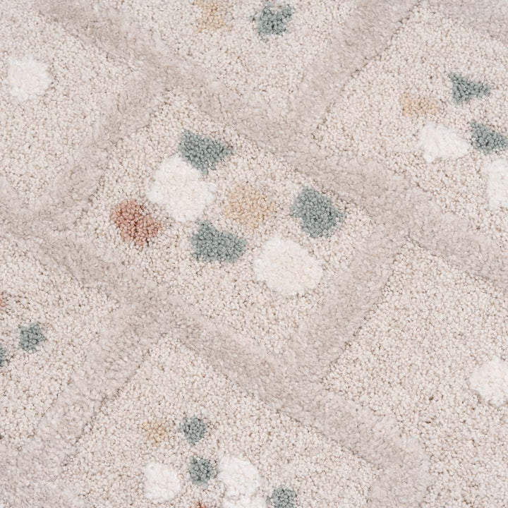 שטיח קלאס 01 קרם עגול