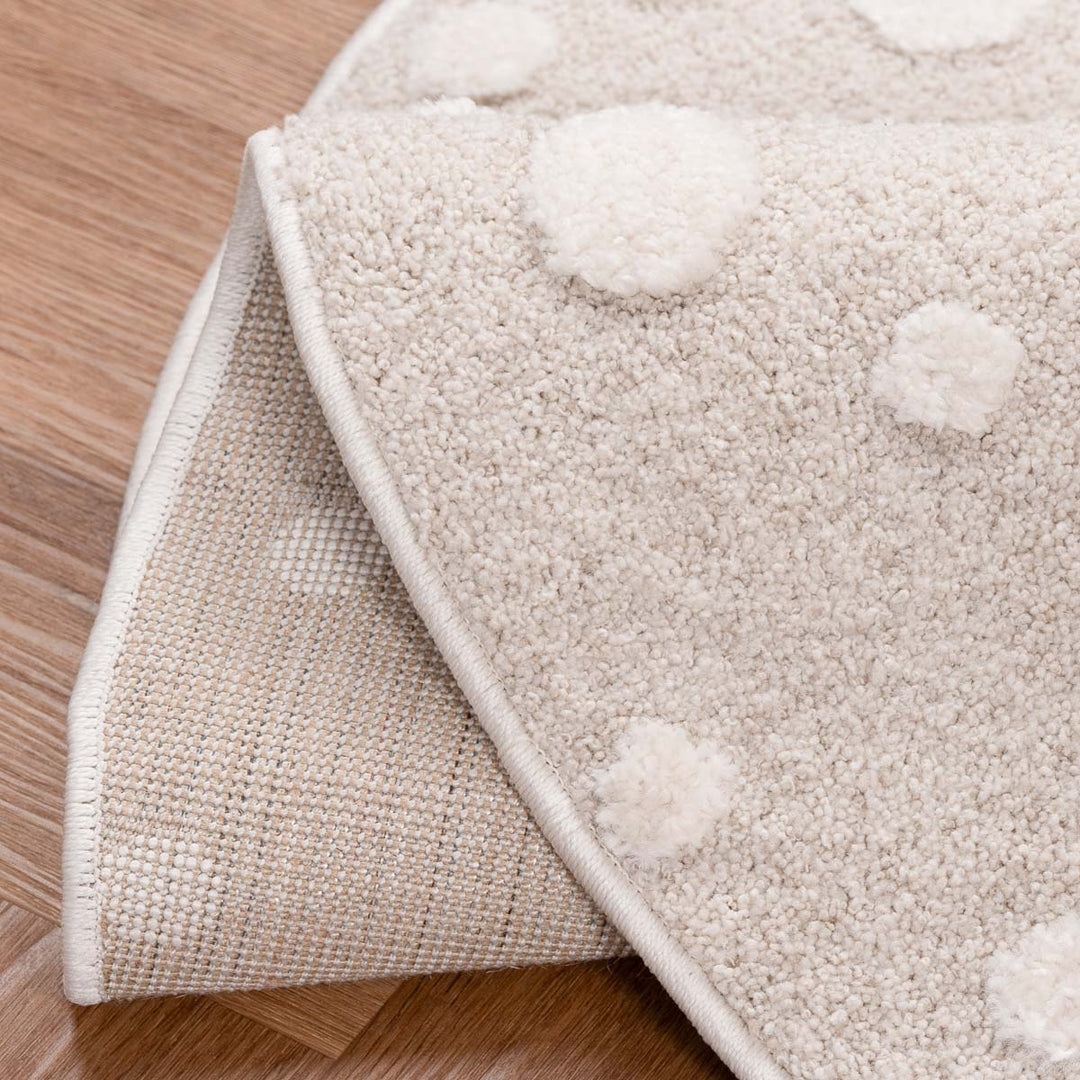 שטיח קלאס 01 קרם עגול