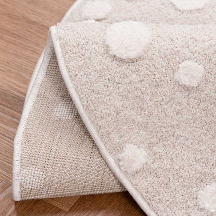 שטיח קלאס 01 קרם עגול