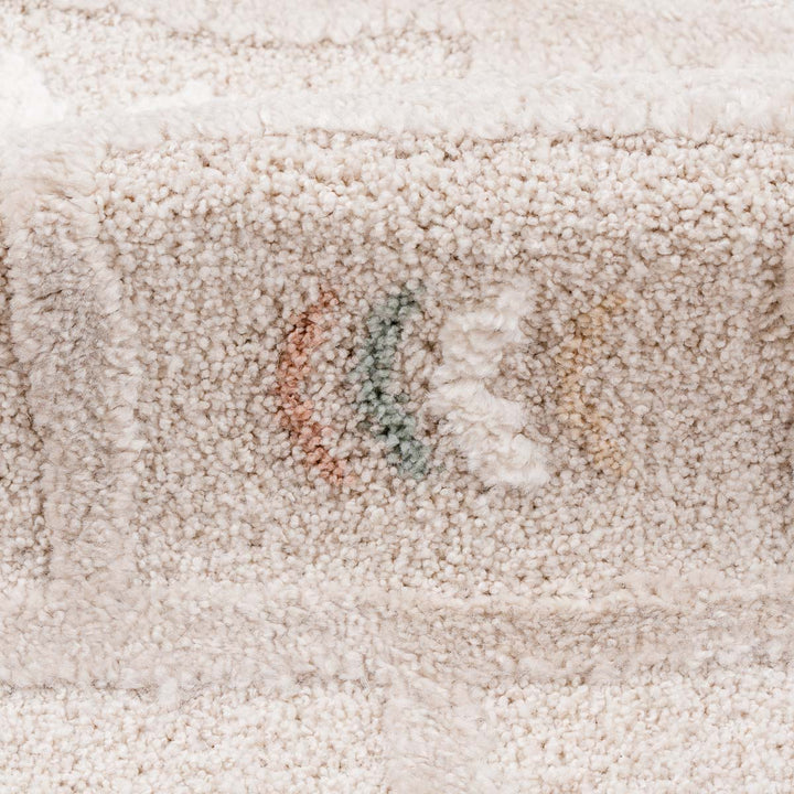 שטיח קלאס 01 קרם עגול