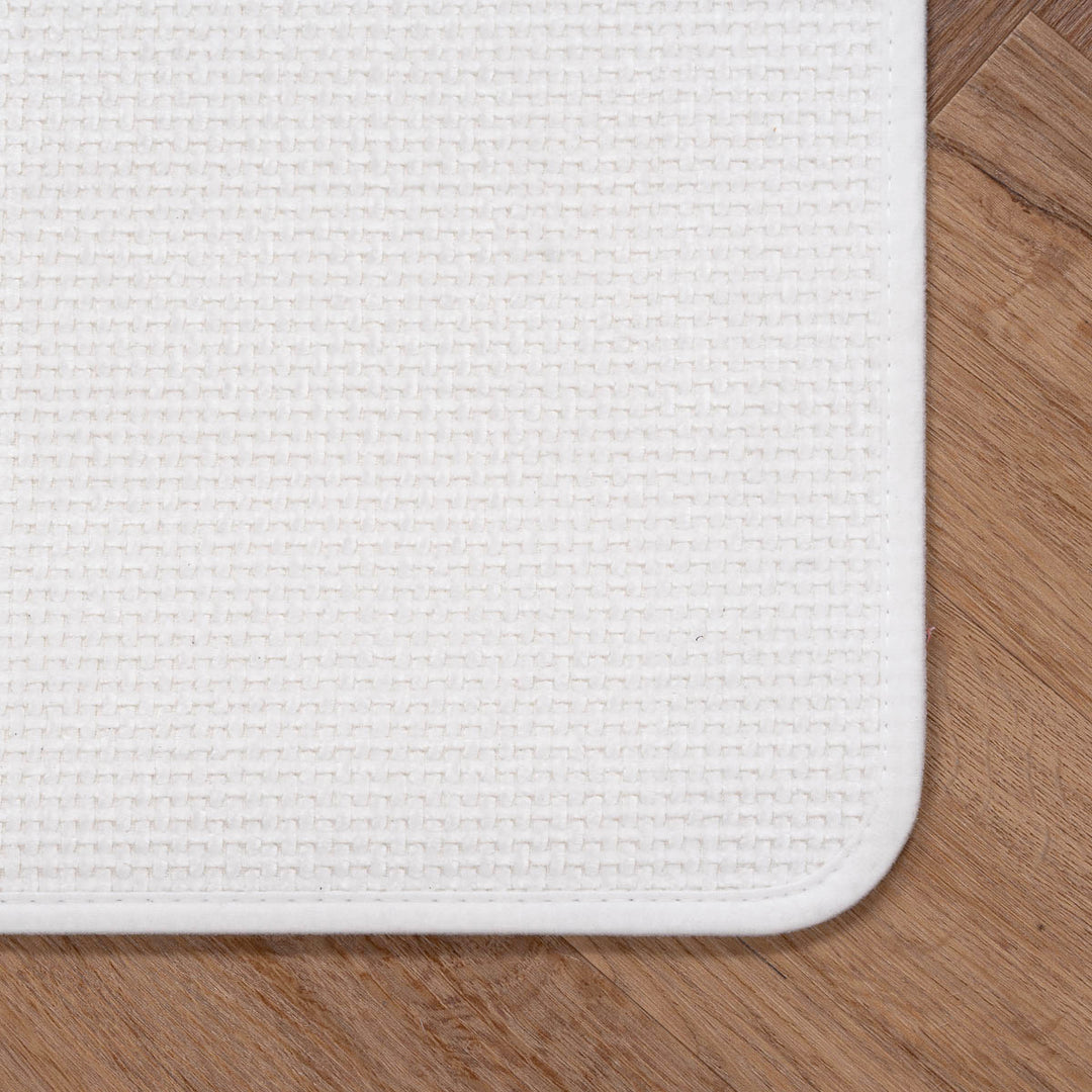 שטיח מטבח סניר 01 לבן | SNIR