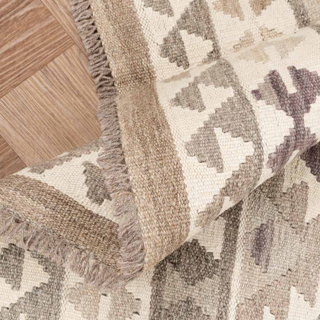 שטיח קילים ענתיק וואש 00 אפור 296*204