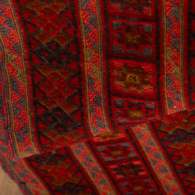 שטיח אוזבקי 00 אדום 190*147 | Uzbek