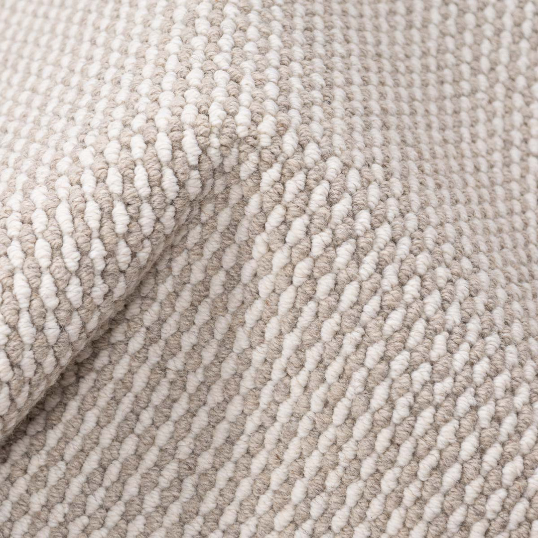 שטיח סווינג 01 אפור\קרם עגול | Swing