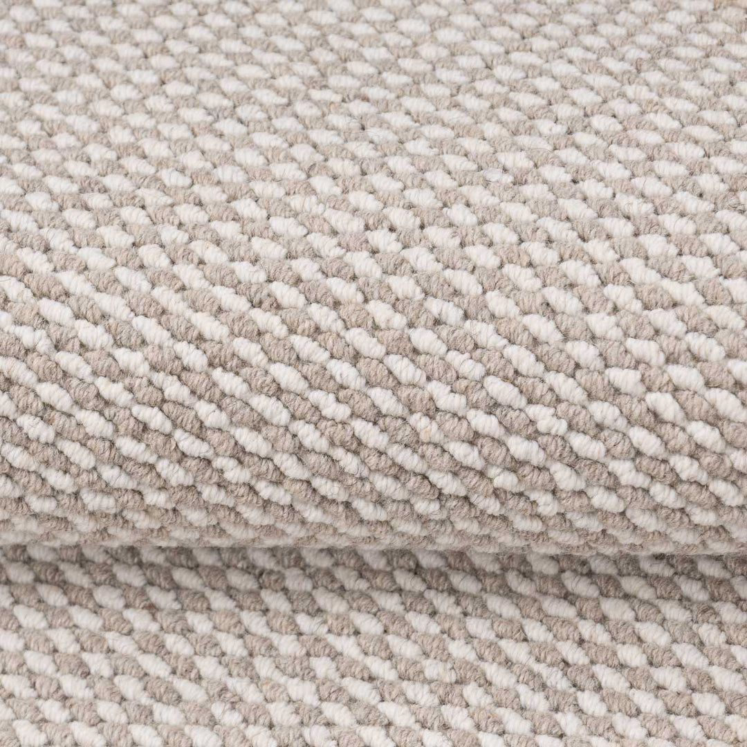 שטיח סווינג 01 אפור\קרם עגול | Swing