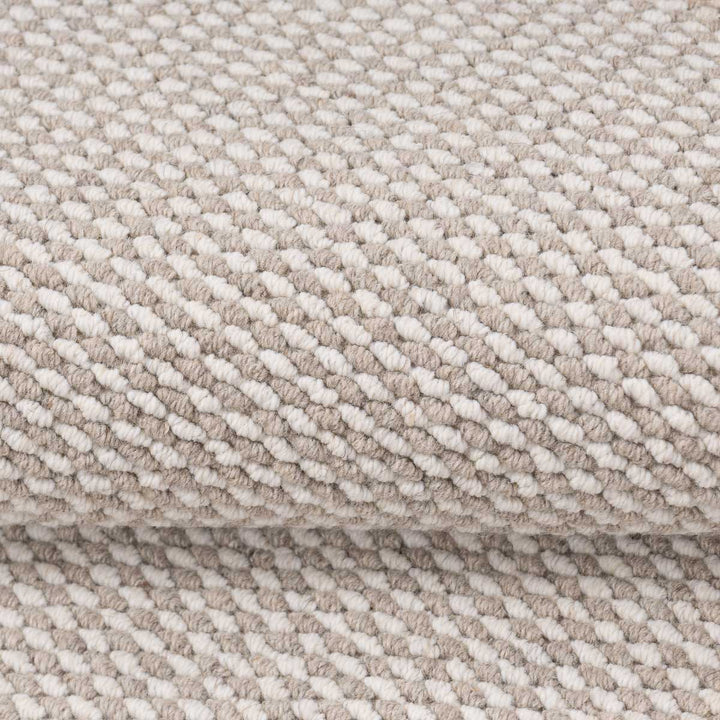 שטיח סווינג 01 אפור\קרם עגול | Swing