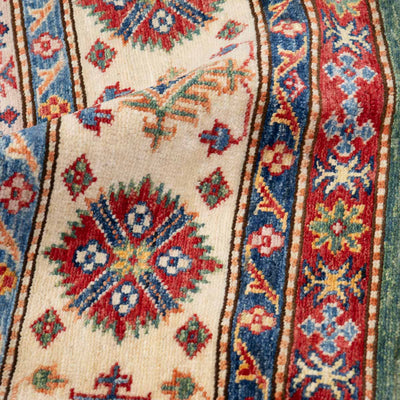 שטיח סופר קזאק 00 ירוק 310*203 | Super Kazak