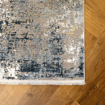 שטיח נול בוטיק 02 אפור\קרם | Nool boutique