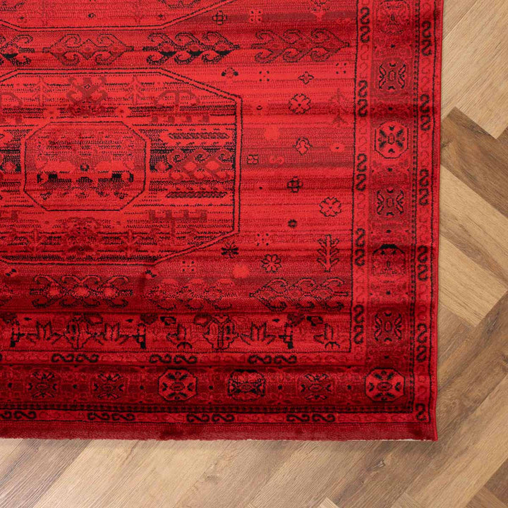 שטיח אפגן 01 אדום | Afghan
