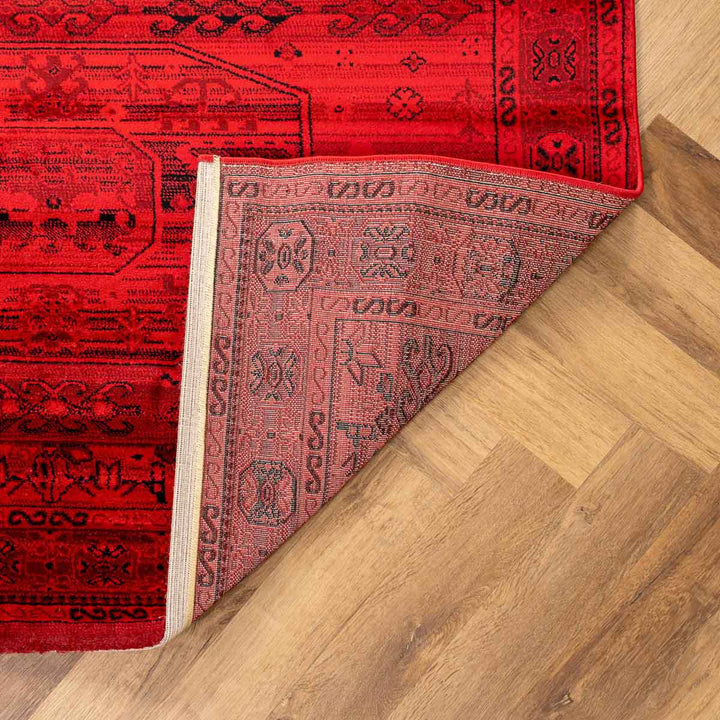 שטיח אפגן 01 אדום | Afghan