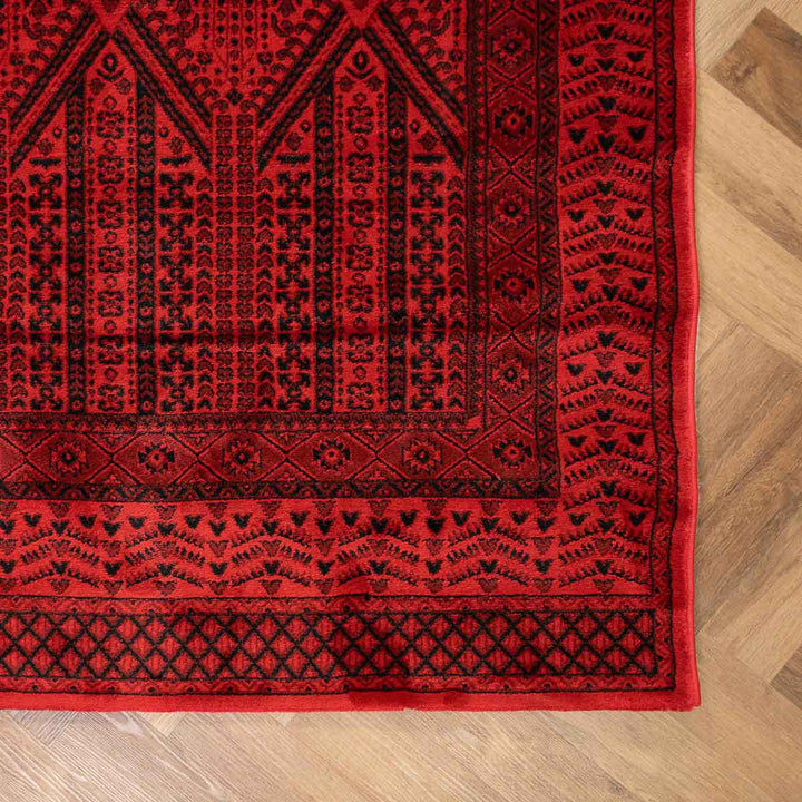 שטיח אפגן 02 אדום | Afghan