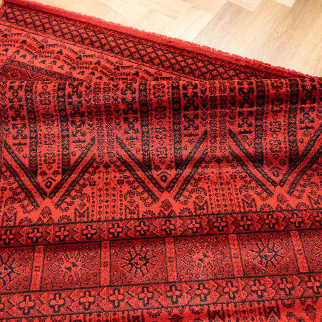 שטיח אפגן 02 אדום | Afghan