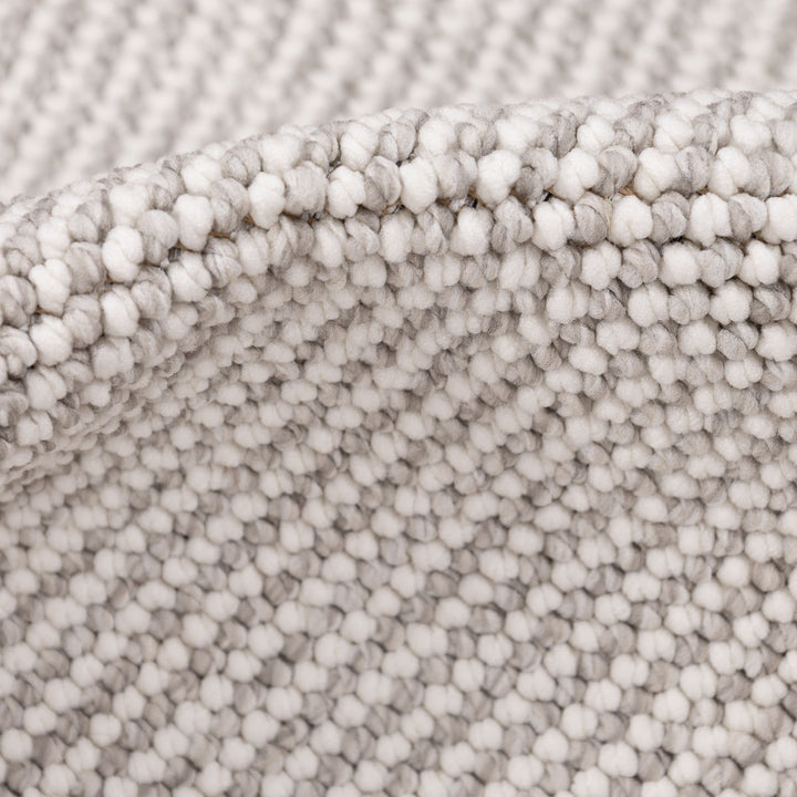 שטיח לופס 01 אפור\קרם | LOOPS