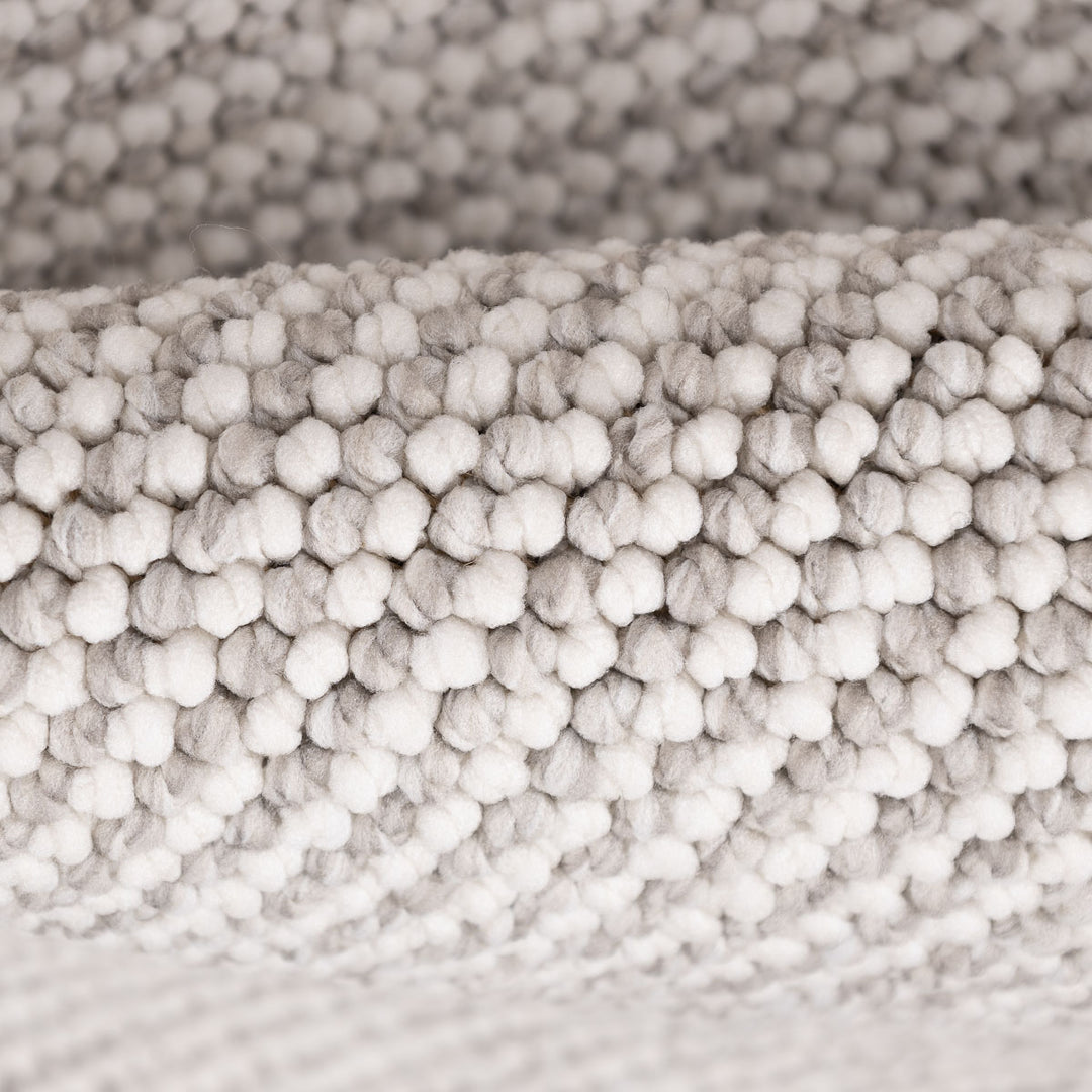 שטיח לופס 01 אפור\קרם | LOOPS