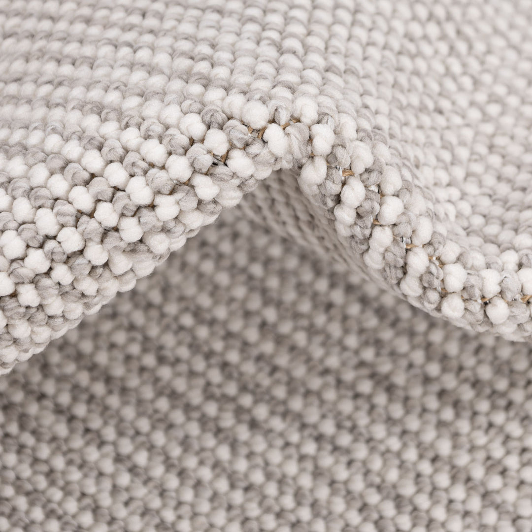 שטיח לופס 01 אפור\קרם | LOOPS