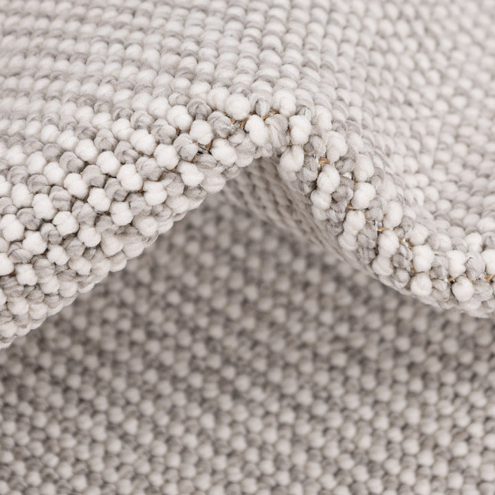 שטיח לופס 01 אפור\קרם | LOOPS