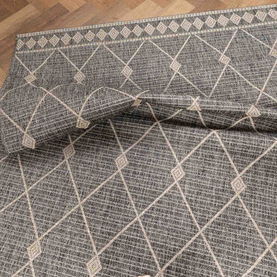 שטיח ונציה 01 אפור | Venice Indoor/Outdoor Rug