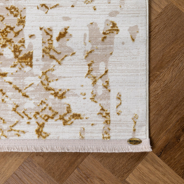 שטיח פייר קרדן 03 קרם/זהב | Pierre Cardin