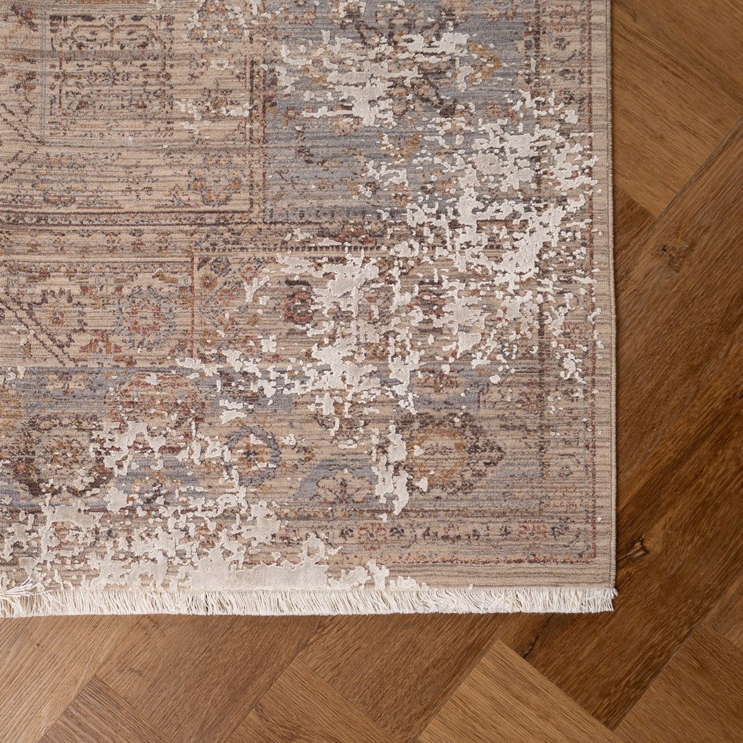 שטיח נול בוטיק 16 בז'/אפור | Nool boutique