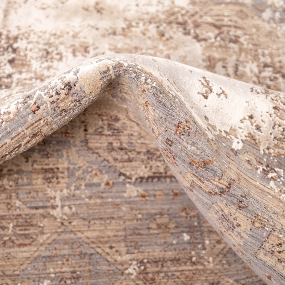 שטיח נול בוטיק 16 בז'/אפור | Nool boutique