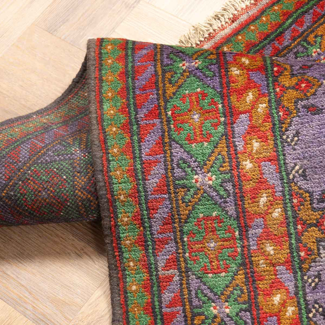 שטיח  אפגני בוכרה 00 סגול 150*100