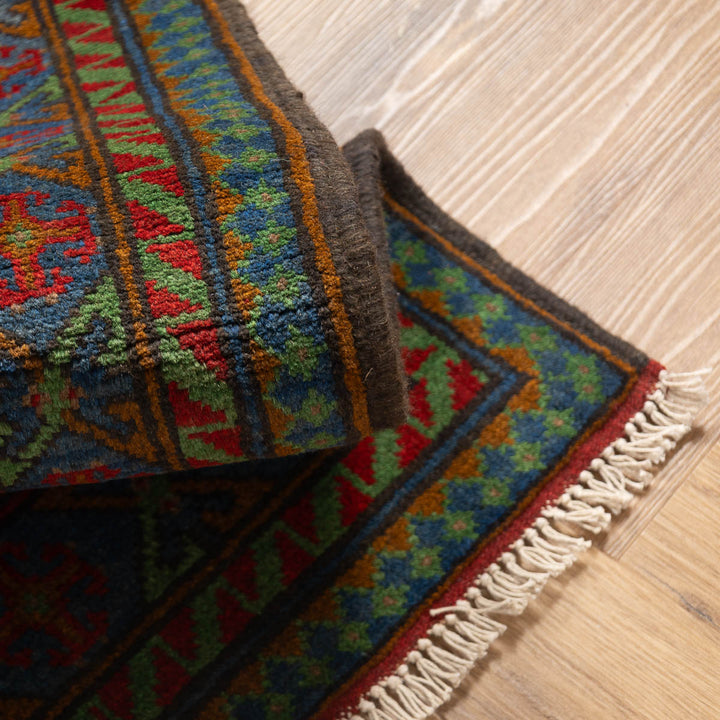 שטיח  אפגני בוכרה 00 ירוק 148*102  | Bokhara Rug