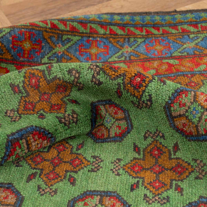 שטיח  אפגני בוכרה 00 ירוק 148*102  | Bokhara Rug