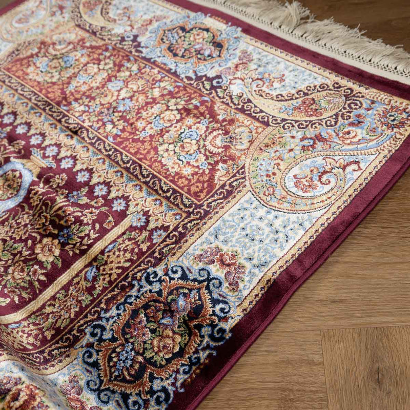 שטיח קום משי 38 אדום | QOM