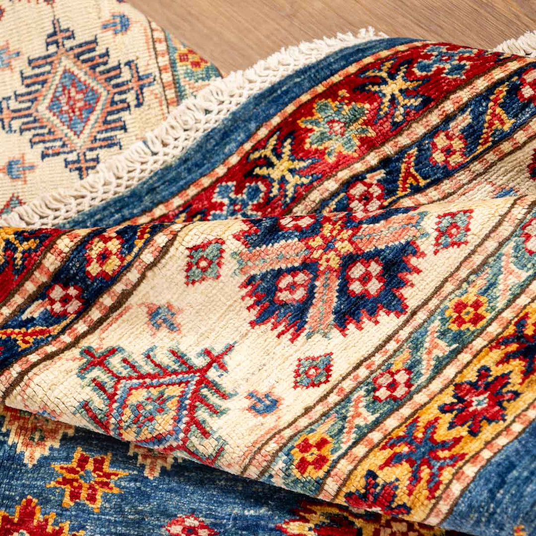 שטיח סופר קזאק 00 כחול 297*203 | Super Kazak