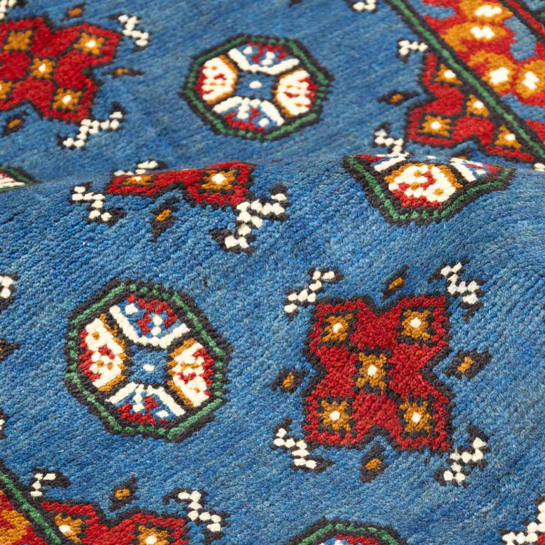 שטיח  אפגני בוכרה 00 כחול 202*83 | Bokhara Rug