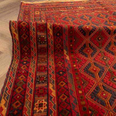 שטיח אוזבקי 00 אדום 197*147 | Uzbek