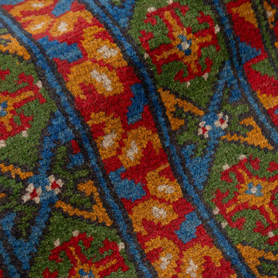 שטיח אפגני בוכרה 00 כחול 292*206 | Bokhara Rug