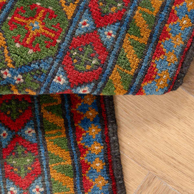 שטיח אפגני בוכרה 00 כחול 292*206 | Bokhara Rug