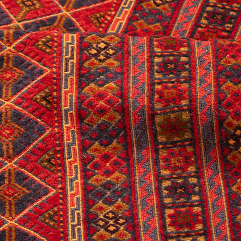 שטיח אוזבקי 00 אדום 191*147 | Uzbek