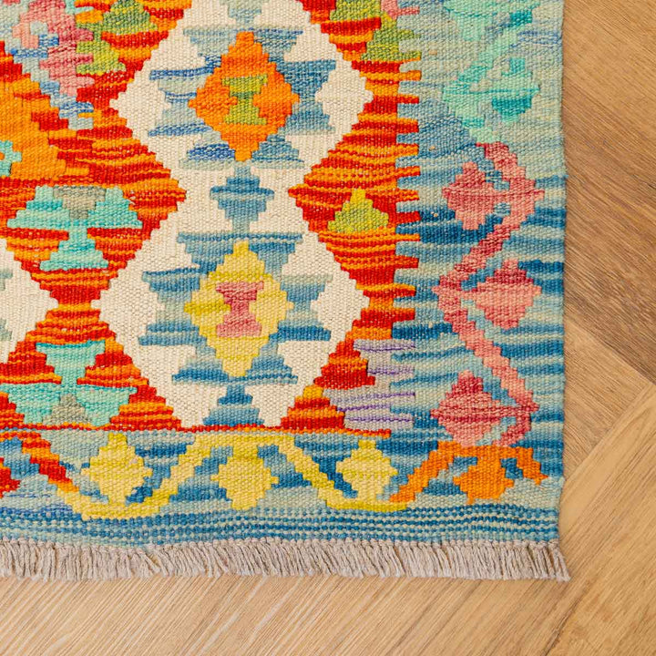 שטיח קילים אפגני 00 צבעוני 305*210