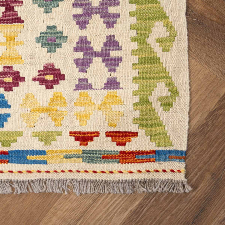 שטיח קילים אפגני 00 צבעוני 301*206