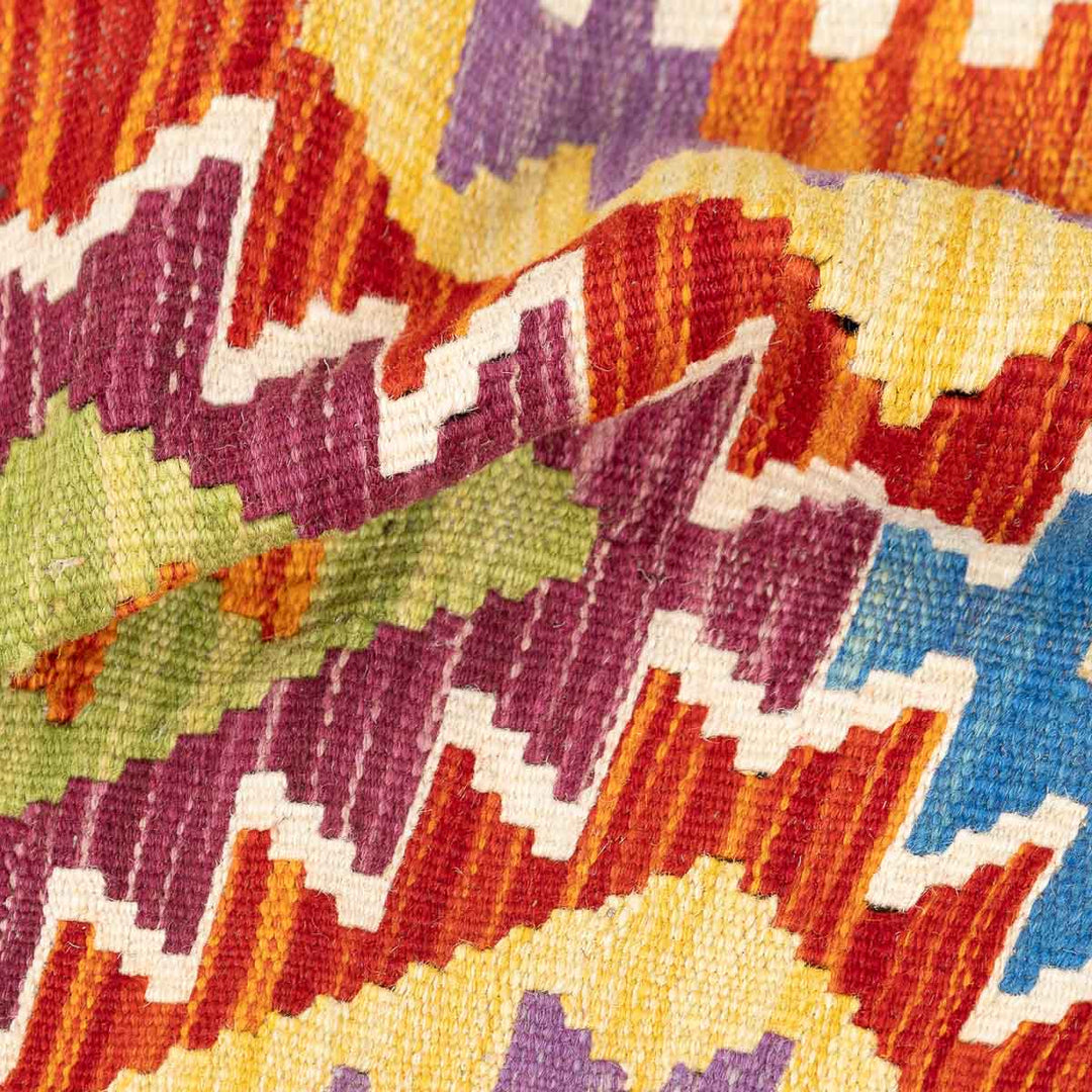 שטיח קילים אפגני 00 צבעוני 301*206