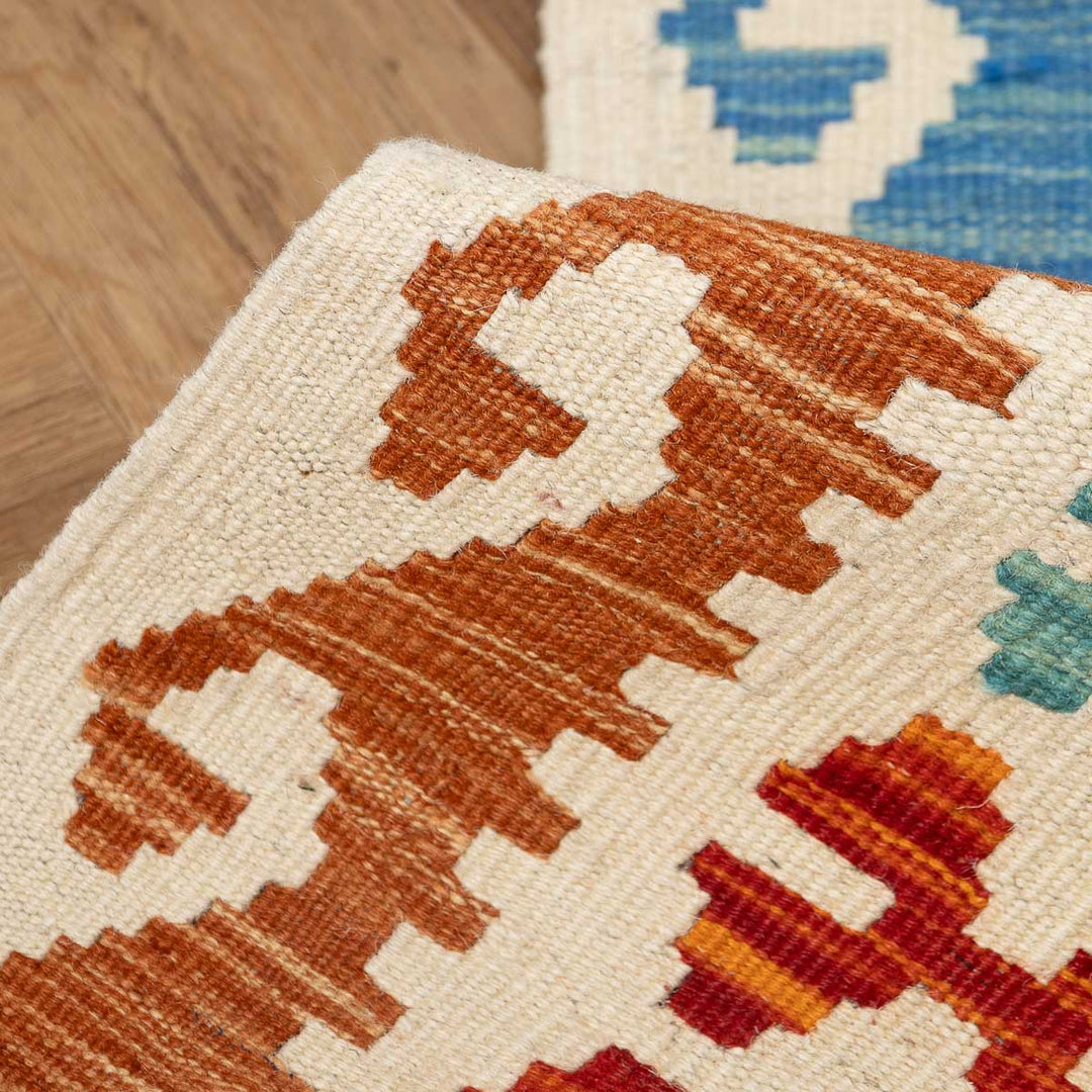 שטיח קילים אפגני 00 צבעוני 301*206