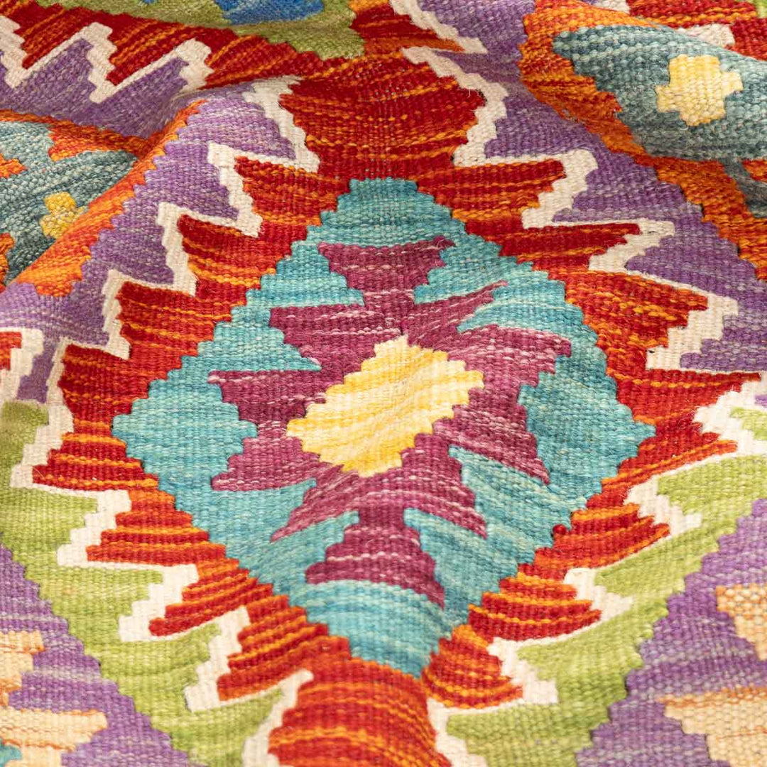 שטיח קילים אפגני 00 צבעוני 301*206