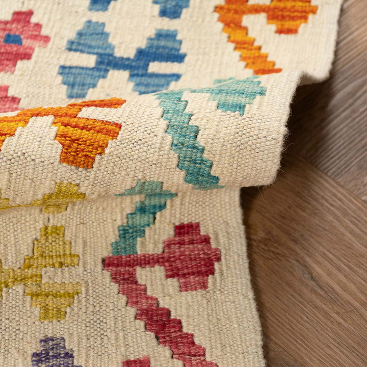 שטיח קילים אפגני 00 צבעוני 295*208