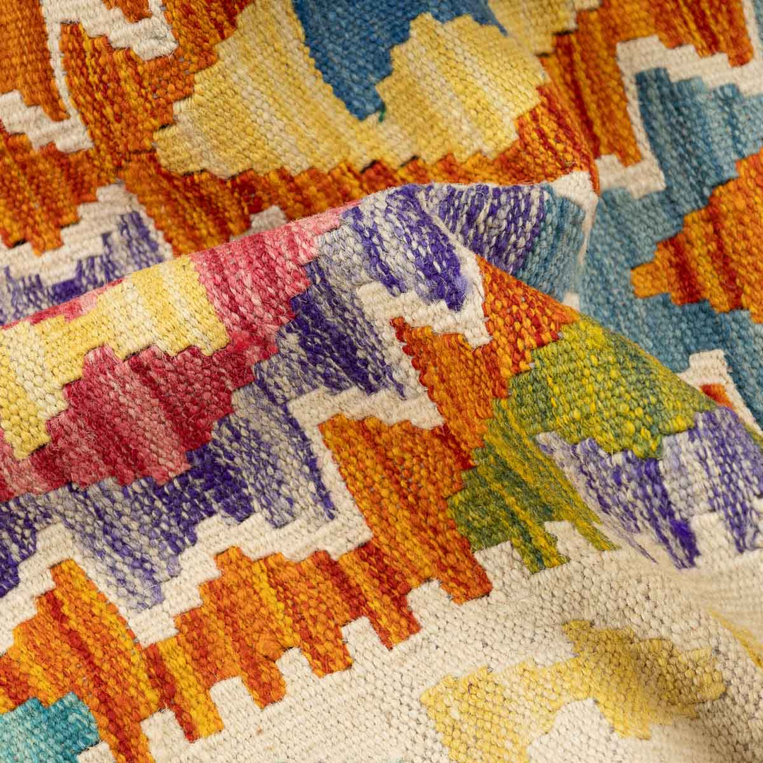 שטיח קילים אפגני 00 צבעוני 295*208