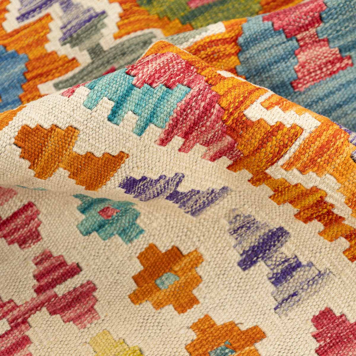 שטיח קילים אפגני 00 צבעוני 295*208