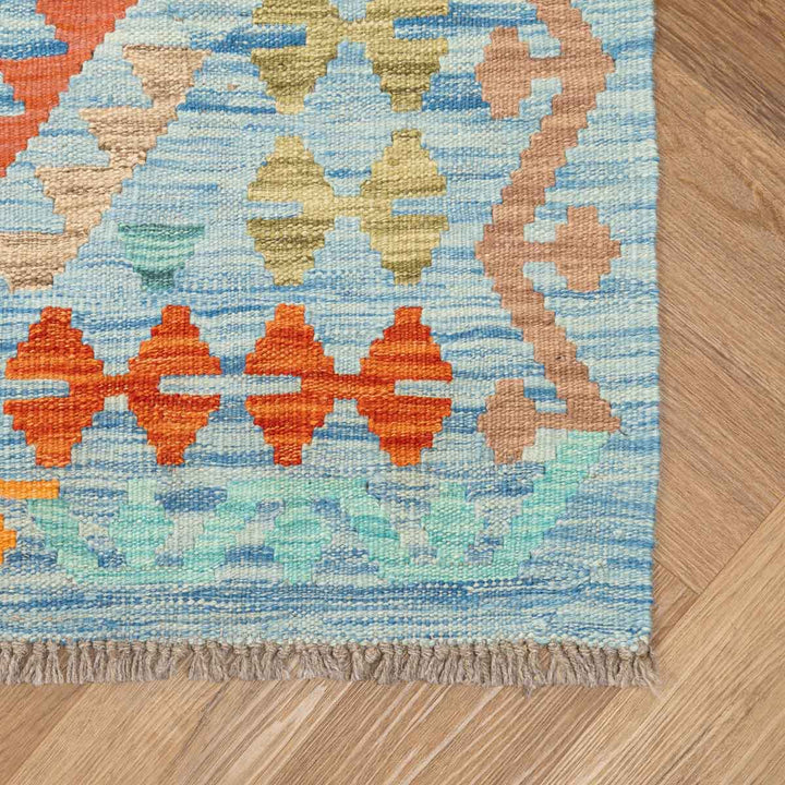 שטיח קילים אפגני 00 צבעוני 302*196