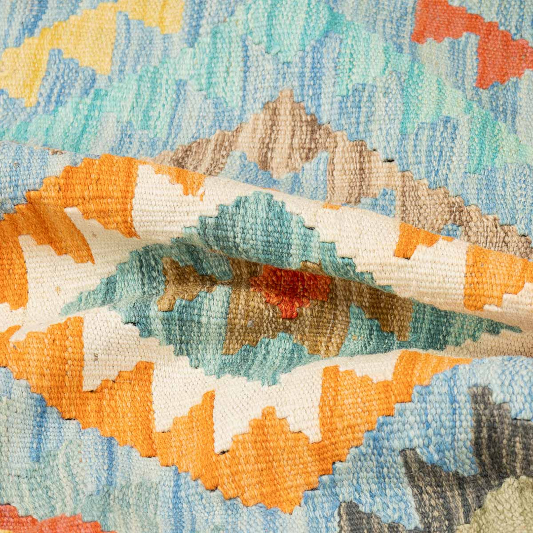 שטיח קילים אפגני 00 צבעוני 302*196