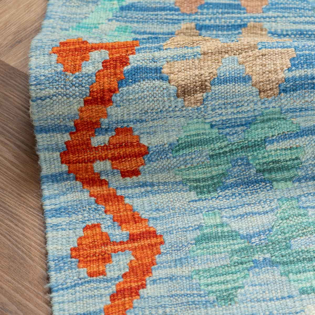 שטיח קילים אפגני 00 צבעוני 302*196