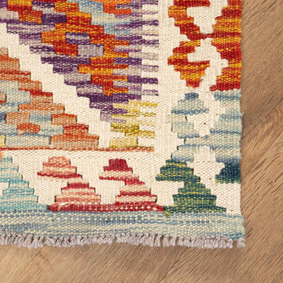 שטיח קילים אפגני 00 צבעוני 293*87