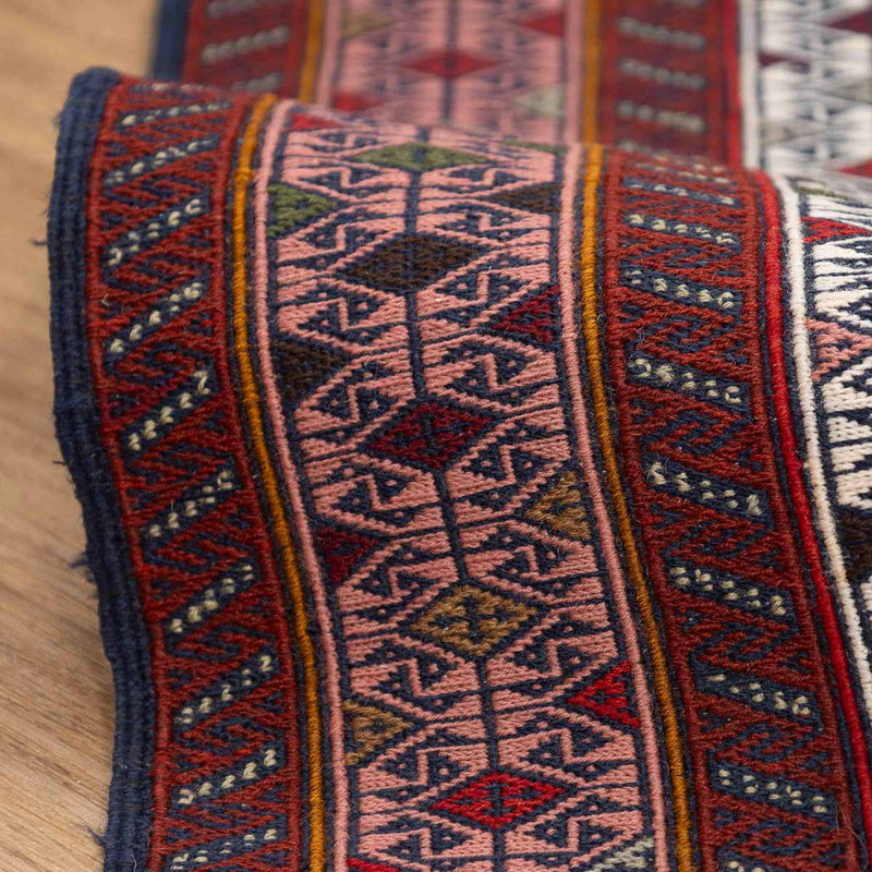 שטיח סומק פרסי 00 צבעוני 185*121 | Persian Sumak